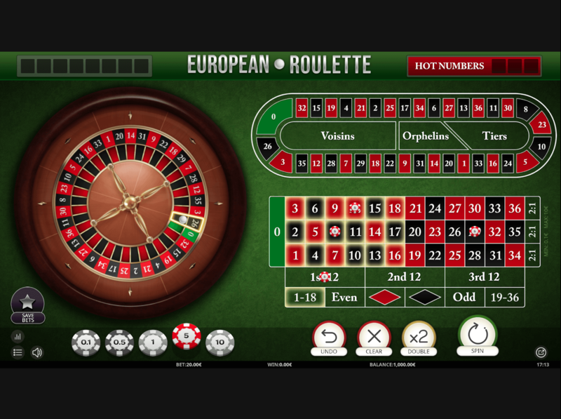 placera insatser i roulette